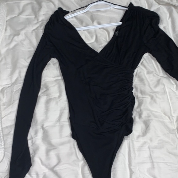 Dynamite ruched wrap bodysuit - Picture 2 of 2
